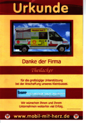 Anschaffung eines Kleinbusses
